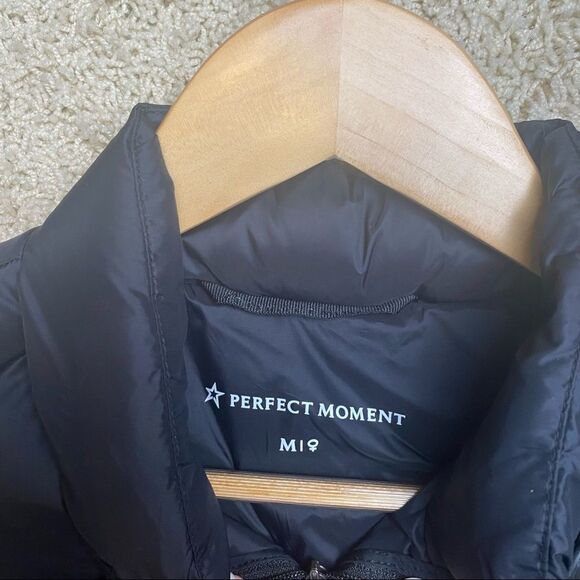 Perfect Moment Super Star Belted Ski Suit NWOT Black Medium - Picture 7 of 7
